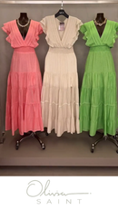 Vestido em renda Guipir Lea