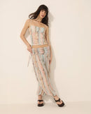 Conjunto em Tule Tie-Dye - Multicor - frente