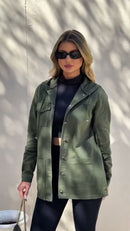 Parka Verde Militar - Verde Militar - frente