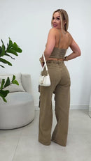 Conjunto Kiara - Caqui - lateral