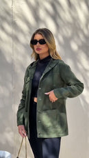 Parka Verde Militar - Verde Militar - lateral