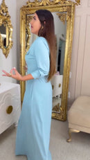 Chemise Helena - Azul Claro - lateral