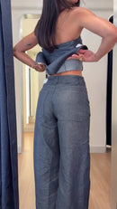 Conjunto All Jeans - Azul Jeans - costas