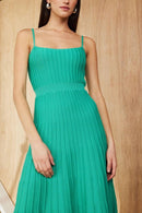 Vestido Midi Ivy - Verde - detalhe