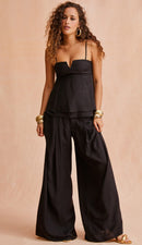 Conjunto Samantha Preto - Preto - frente