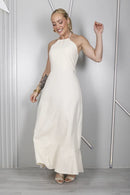 Vestido Feminino de Alfaiataria Longo