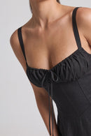 Vestido Bustier Mavie - Preto - detalhe