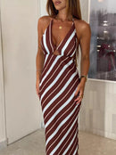 Vestido Musseline Listrado Chicago