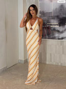 Vestido Musseline Listrado Chicago