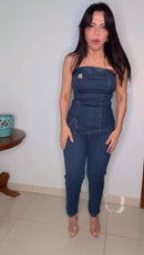 Conjunto All denim jeans