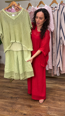 Conjunto Italiano Telinha e Linho