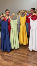 Vestido em Linho Italiano