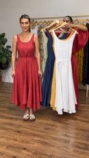 Vestido em Linho Italiano