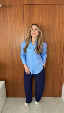 Camisa 100% Linho Maraisa