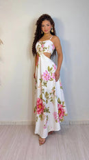 Vestido Feminino Tropicália Estampas