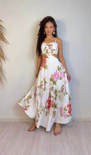 Vestido Feminino Tropicália Estampas