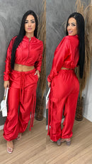 Conjunto Acetinado M Longa