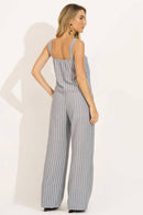 Conjunto Feminino Listrado Ivone