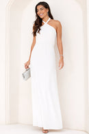 Vestido Longo com Fenda Hanna