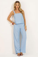 Conjunto Feminino Listrado Ivone