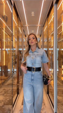 Macacão Jeans Helena + Cinto