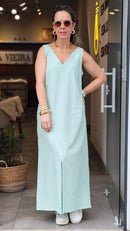 Vestido Linho Ana Vieira