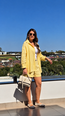 Conjunto 100% Linho Aline