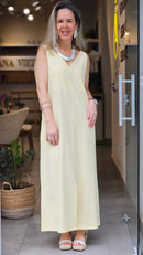 Vestido Linho Ana Vieira