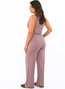 Conjunto 3 Peças de Lanzinha Calça Pantalona