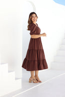 Vestido Lilian Marrom