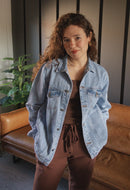 Jaqueta Jeans Classic Oversized