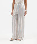Calça wide leg com linho - C&A