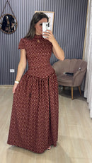 Vestido longo Giovana