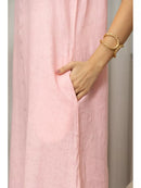 Vestido 100% Linho Regata