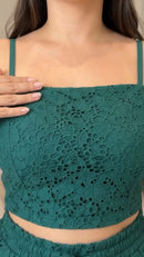 Conjunto Cropped com Short Mari