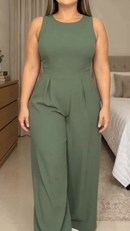 Macacão Pantalona com bolso